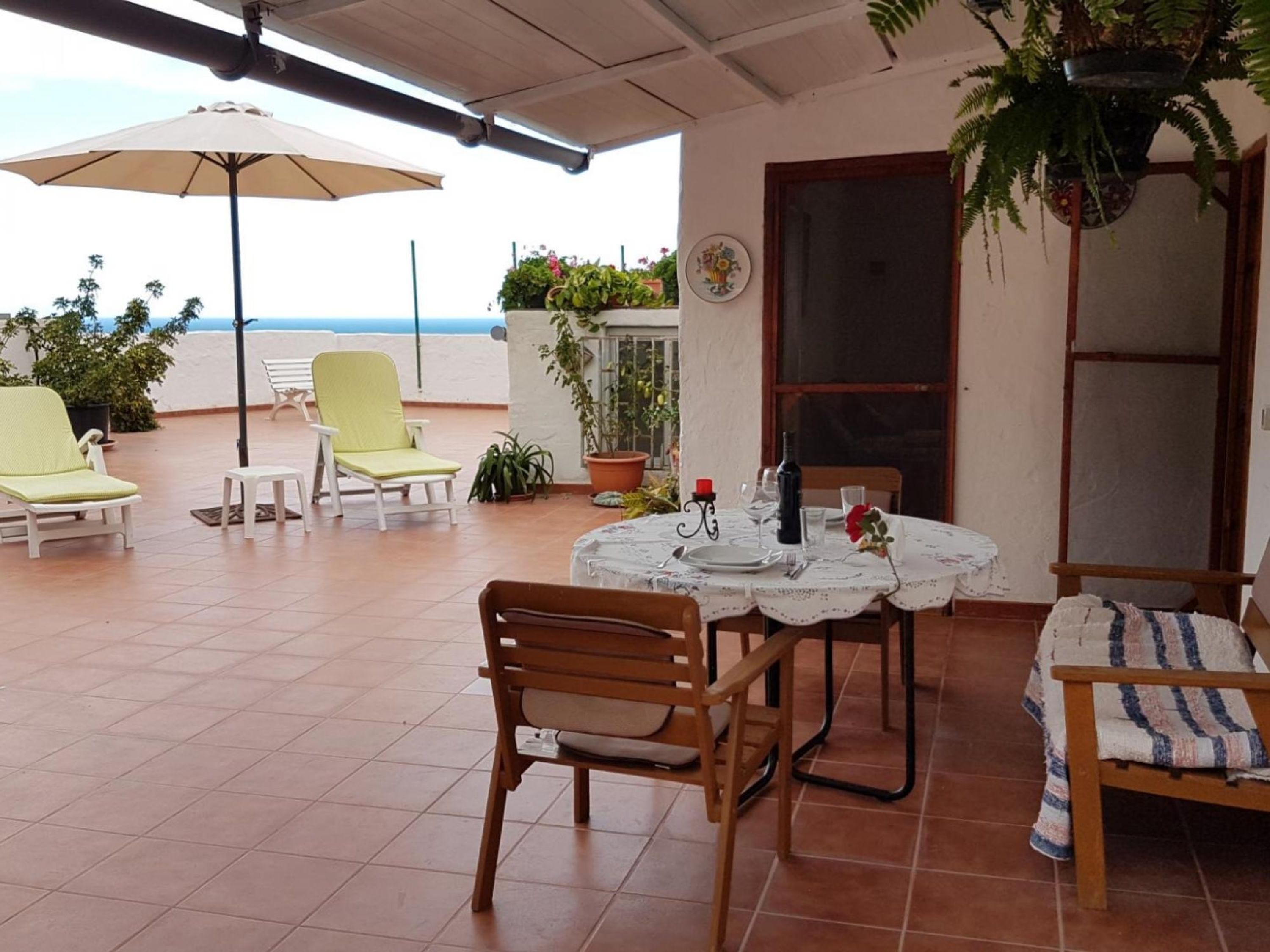 Ático con gran terraza en el Risco de Agaete