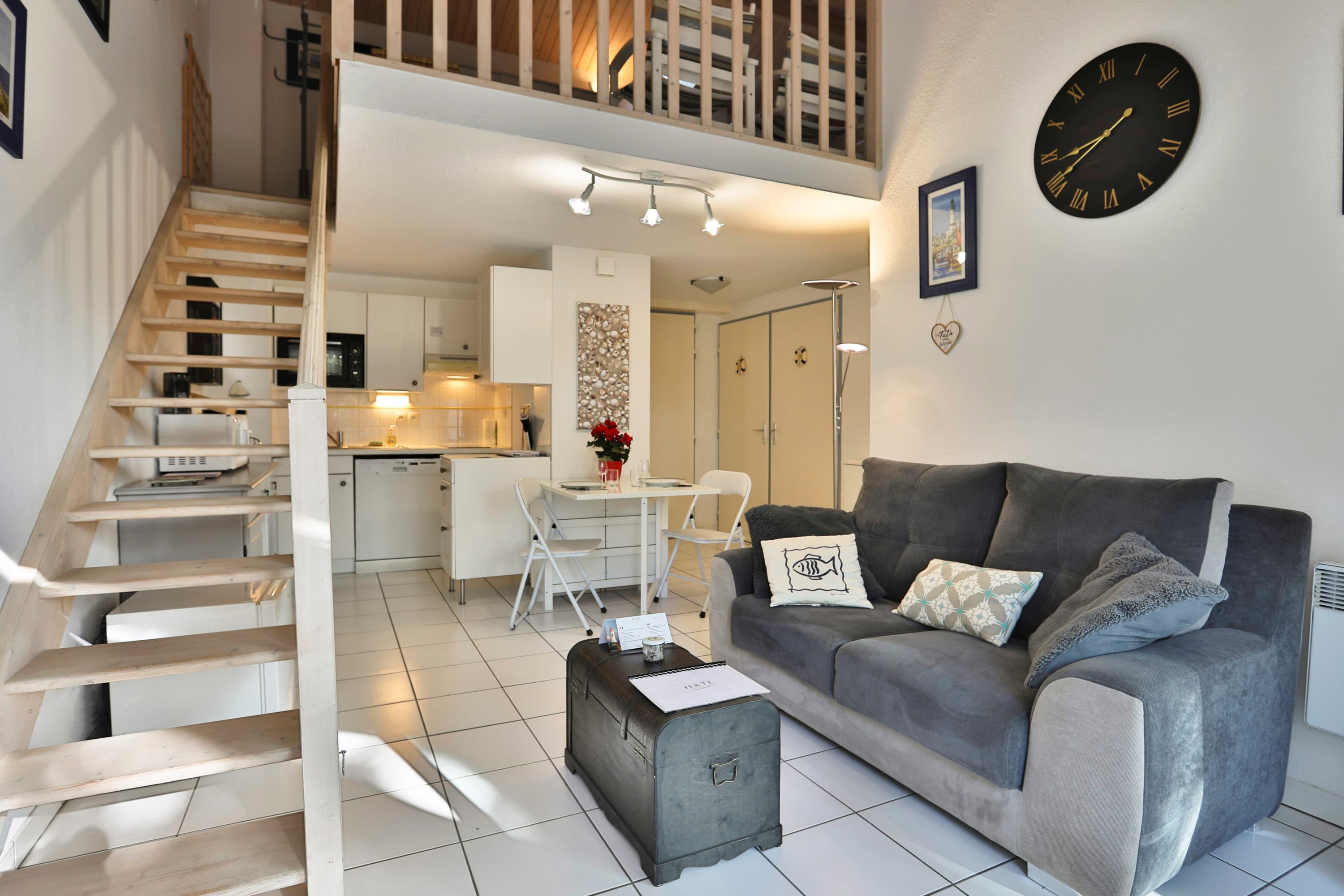 Appartement confortable  300m plage du Veillon