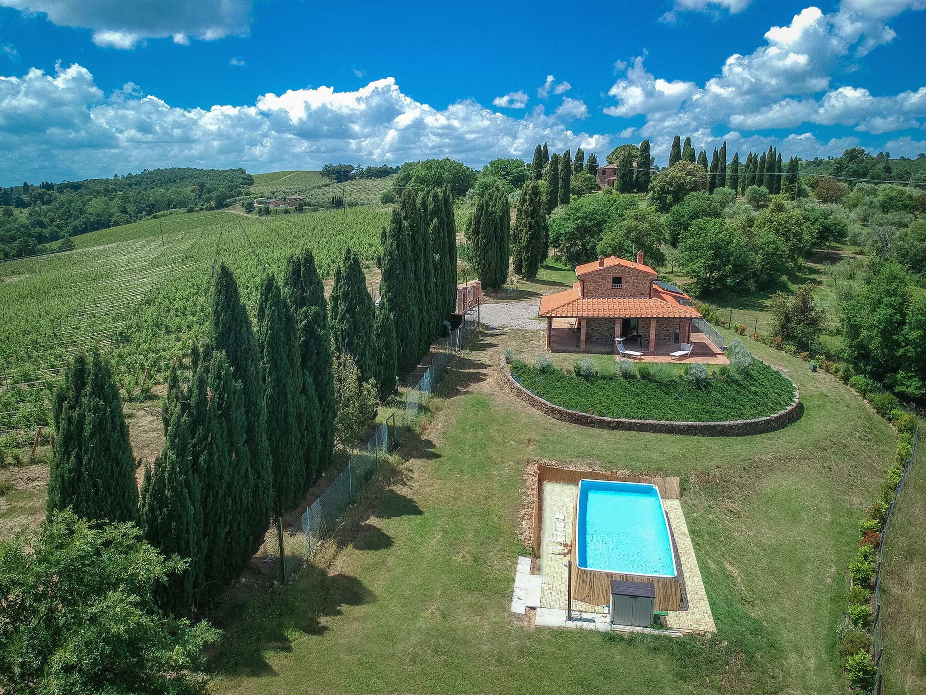 Cottage nel Vigneto con Piscina, Aria Condizionata, Wifi - Siena