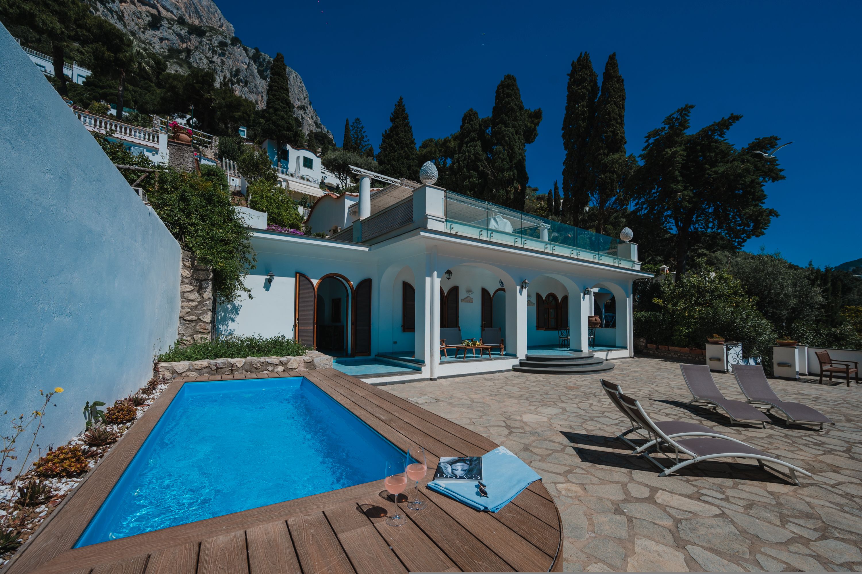 Villa di lusso Capri Vista panoramica e piscina