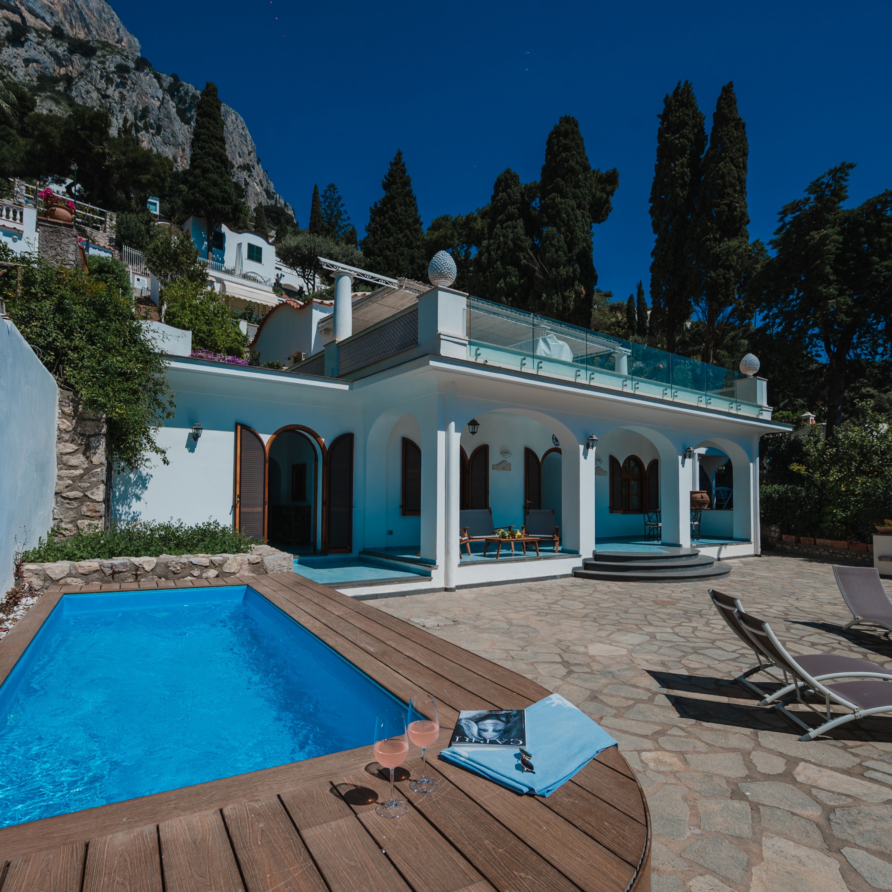 Villa di lusso Capri Vista panoramica e piscina