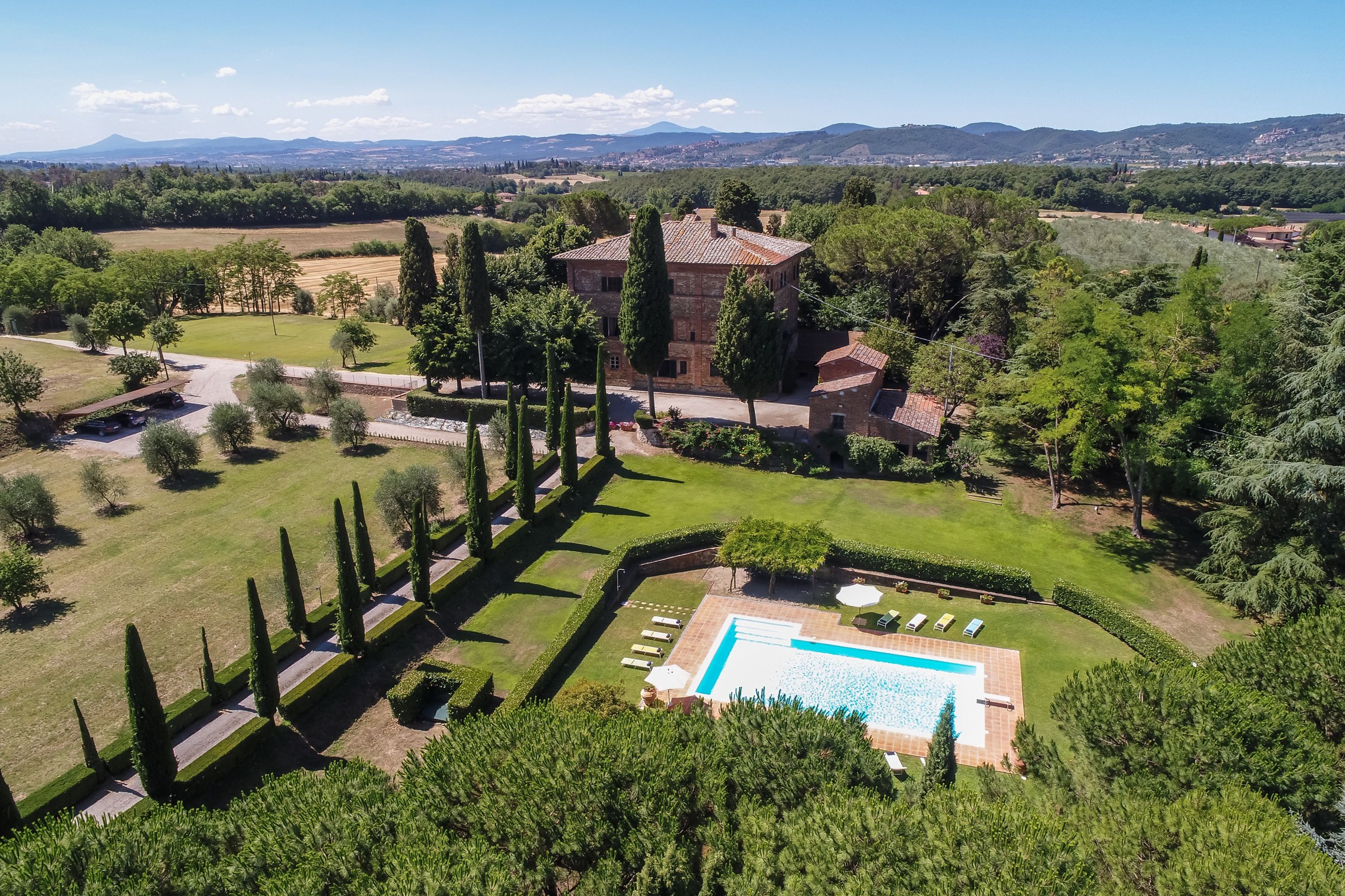 Villa Il Poggiolino a Lucignano - Toscana