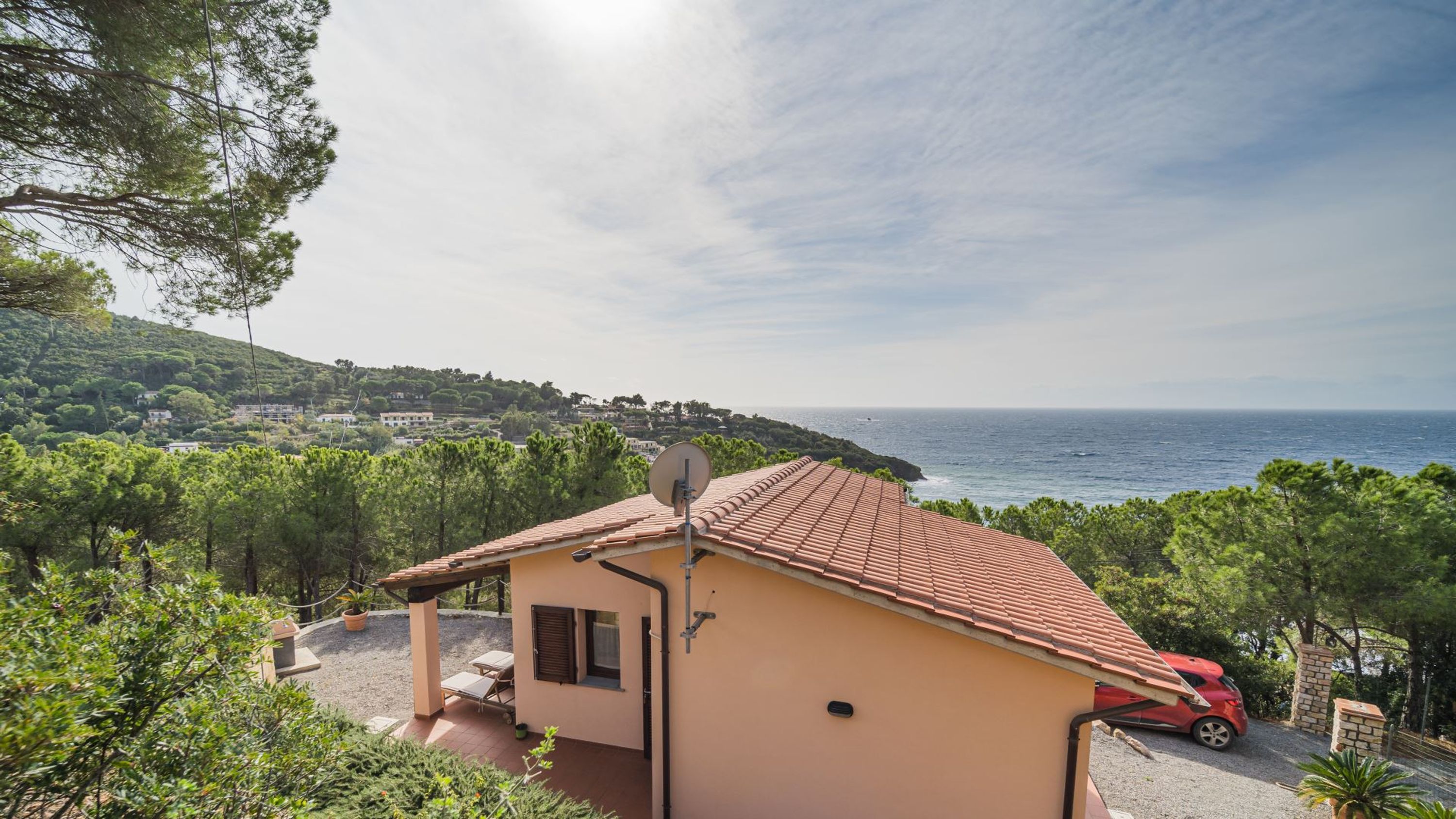 Casa al Mare in posizione panoramica sul Golfo di Pareti-CASA AL MARE