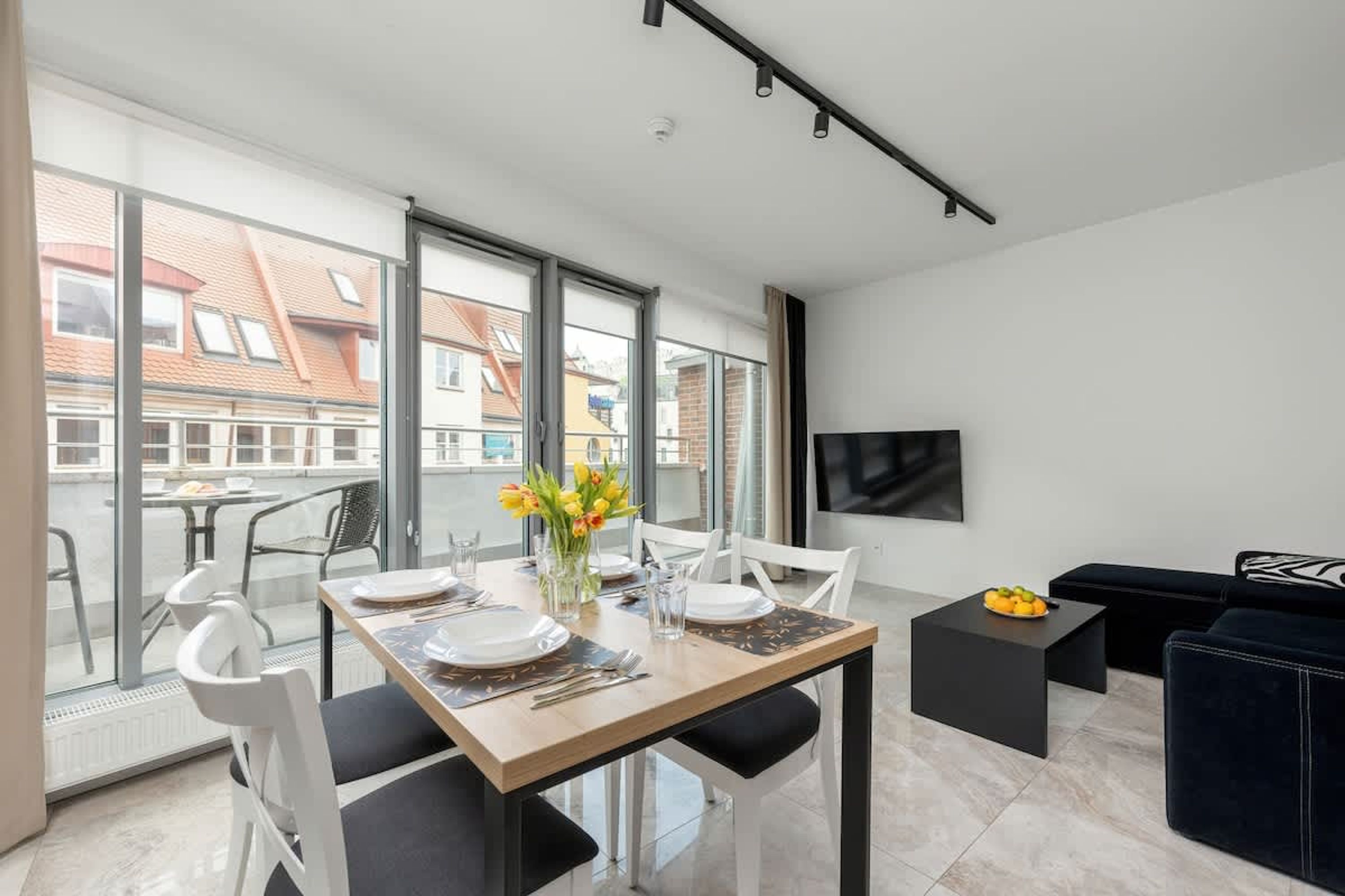 Wielka Odrza ska 17 Apartment Balcony