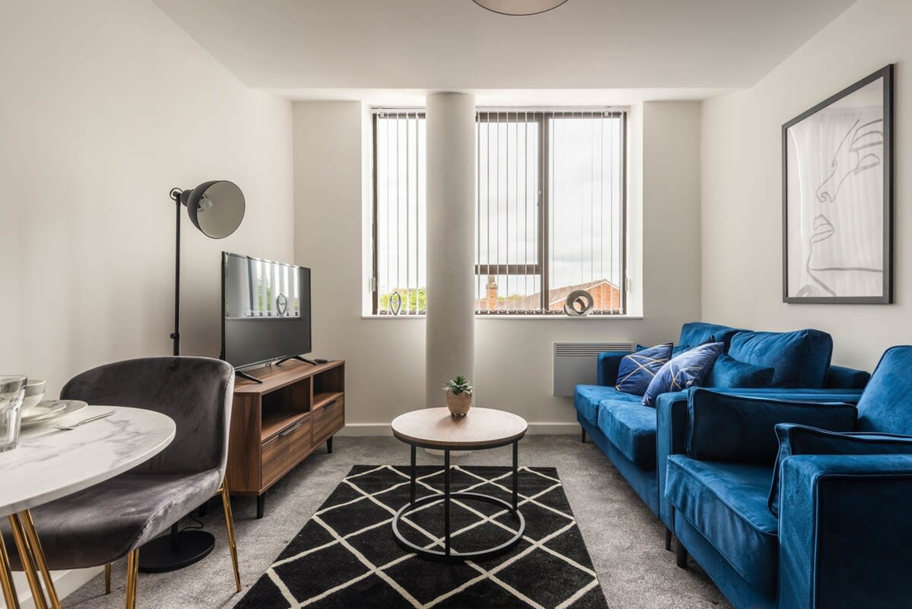 Modern 1 Bed Apartment in Central Retford